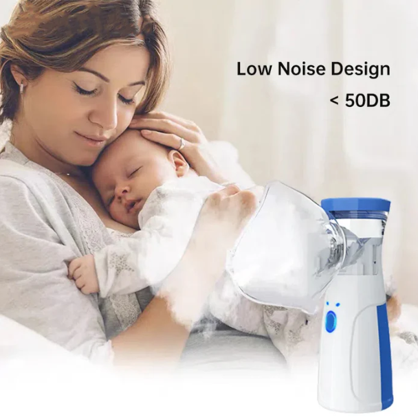 Portable Handheld Mesh Mist Inhaler for Kids & Adults